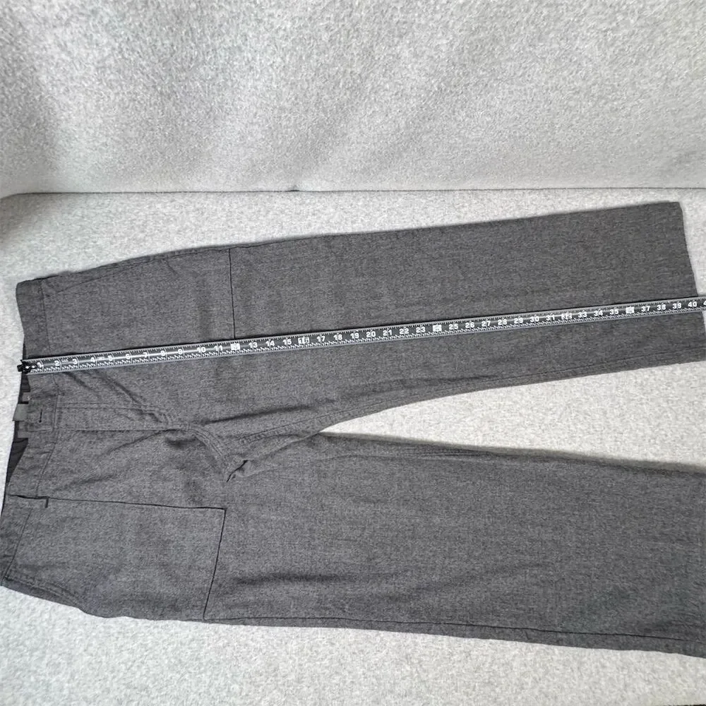 Banana Republic Vintage Men's Gray Wool Dress Pants Size 35 Classic Fit